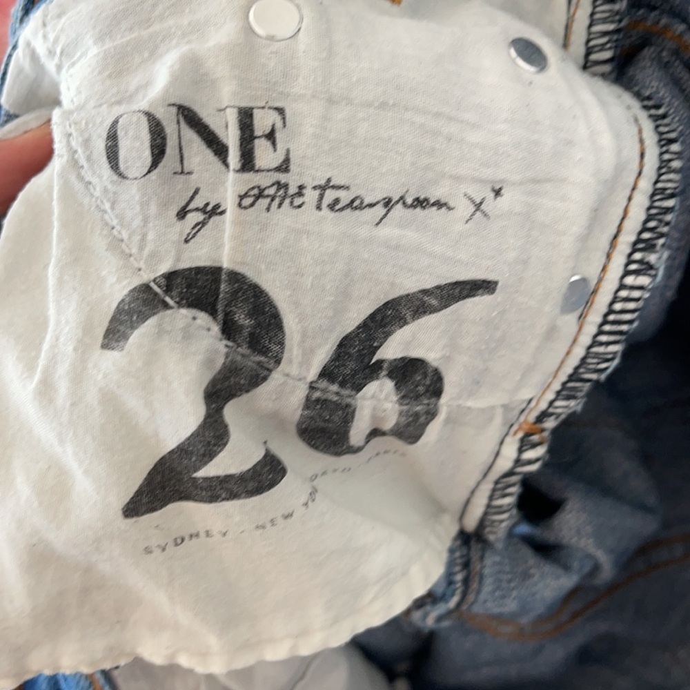 ONE Teaspoon Trashed Free Birds SIZE 26 - Picture 15 of 16